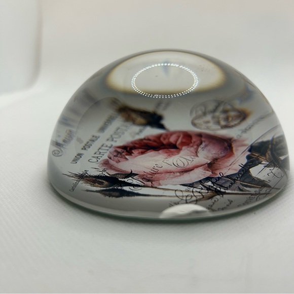 Pressed Paper Glass Paperweight - Picture 6 of 8